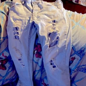 Boys size 16 light blue jeans